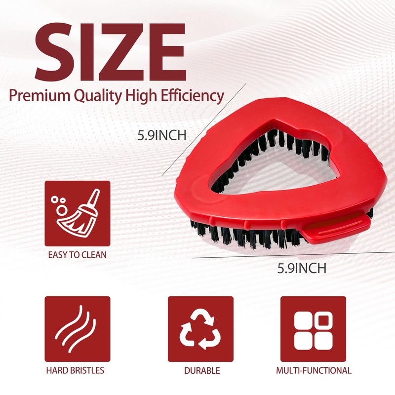 Spin Mop Scrubber Head for Vlieda EasyWring 1-Tank System, Triangle