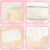 TELAIN Wet Wipe Dispenser, 3 Pack Portable Refillable Wet Wipe