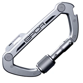 Gpca - Carabiner Keychain Lite, Heavy Duty Carabiner for Outdoor and Daily Use, Use As Camping, Hiking and Outdoor Gear, Handy Keychain Multitool and Backpack Accessory, Stainless Steel