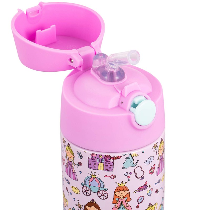 Snug Kids - Botella de agua aislada de acero inoxidable