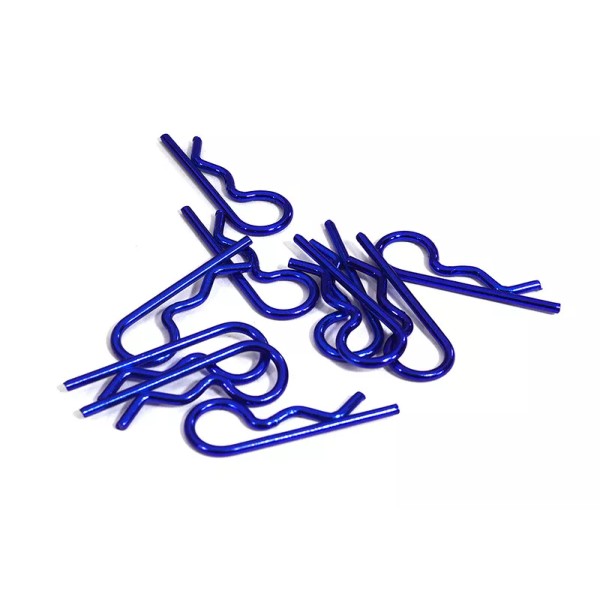 Integy Precision Color Bent-Up Body Clips (10) for 1/8 RC