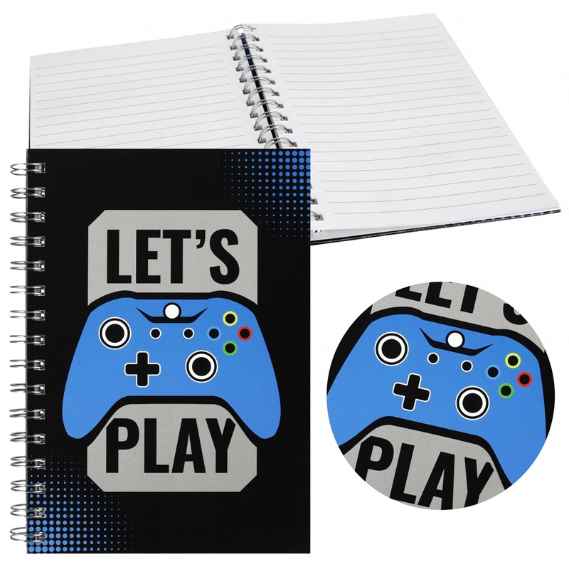 sarcia.eu Let's Play Spiralnotizbuch A5 fester Einband
