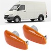 2PCS Side Turn Signal Light Lens with Gaskets Replacement for