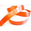 100 m Poly Ribbon 25 mm Wide: Orange