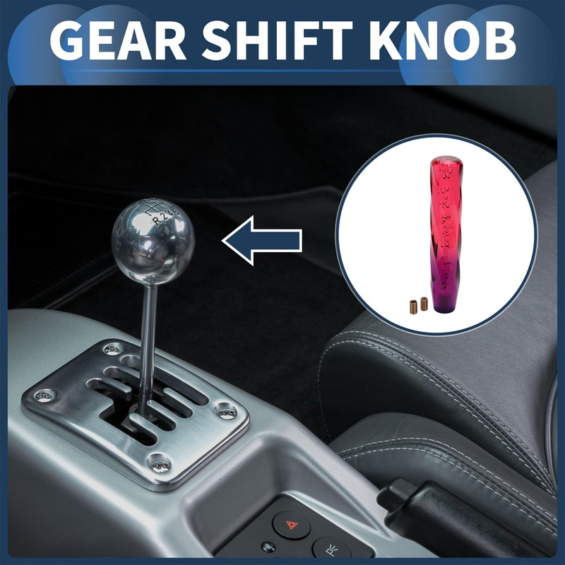 INFINAUTO Car Shift Knob 25cm Universal Auto Manual Car Gear
