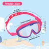 Kids Swimming Goggles, Professional Anti-Fog Kids Goggles UV Protection Boys,