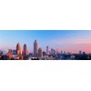 Walls 360 Peel & Stick City Skyline Wall Mural: Twilight