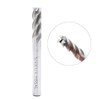 AUTOTOOLHOME 1/4 inch HSS 4 Flutes End Mills Milling Cutter