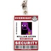 William Afton Security ID Badge V2