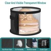Clear Hat Storage Bag, Holds up to 7 Caps Cowboy