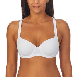 Company Ellen Tracy Women's Lightly Lined Underwire Full Coverage T-Shirt Bra with Adjustable Straps - White, 40D