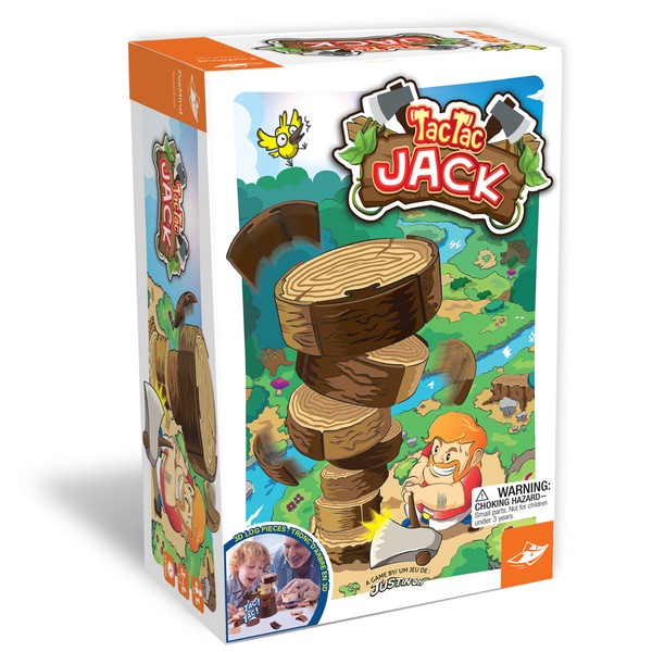 TacTac Jack, A Smart and Fun Dexterity Game for Kids, Family and Friends