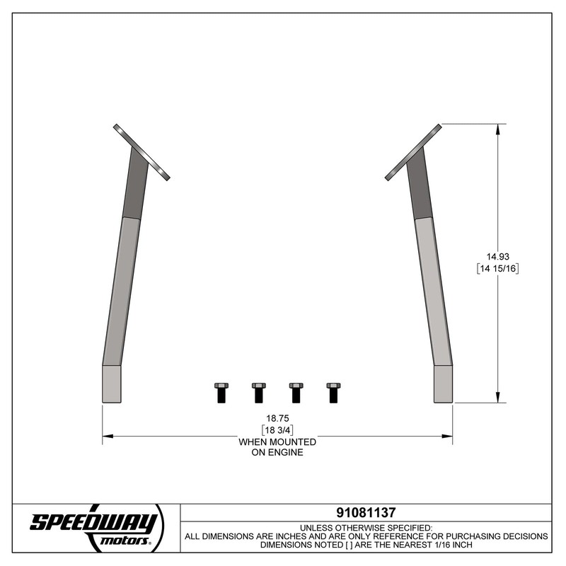 Speedway Motors GM LS V8 Engine Storage Stand, Universal Fit