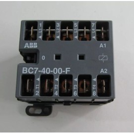 ABB NEW ABB 60947-4-1 MINI CONTACTOR BC7-40-00-F-01 24V DC 4-POLE