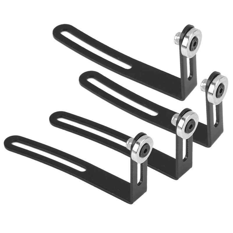 4pcs RC Car Shell Body Mount Metal L Bracket with