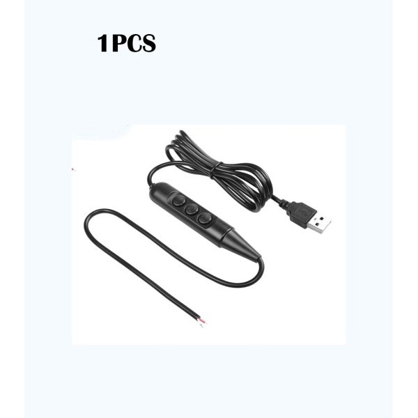 TECHZONE 1PCS USB Male to Bare Wire Cable with On-Off