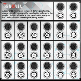 JEUCLEL 60 Wheel Locking Nut Key for BMW, Socket Adapter (OD 27mm-ID 25mm)