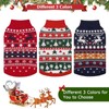 PUPTECK Christmas Dog Jumpers - Soft Warm Outfit Dog Sweaters