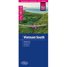 Vietnam South Map 1:600,000 scale (Waterproof and Tear Resistant)