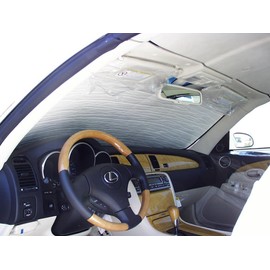 HeatShield, The Original Windshield Sun Shade, Custom-Fit for Lexus SC430 Coupe 2002-2010 Silver Series