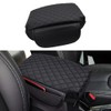 NICTSEPO Center Console Cover Compatible with Jeep Wrangler JL 2018-2025,