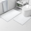 OLANLY Luxury Chenille Bath Mat, Extra Soft Thick Absorbent Shaggy