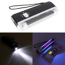 OriGlam Portable Handheld UV Light Torch, UV Light Money Bill Detector Currency Banknote Checker Cash