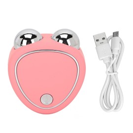 Microcurrent Facial Device Tightening Massaging Lifting Reduce Wrinkle V Face Sculpting Device Pink