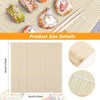 Sushi Mat Bamboo 24 x 24 CM Natural Bamboo Sushi