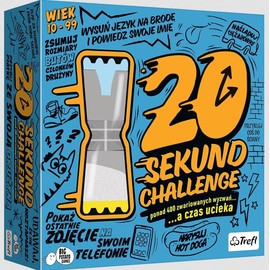 20 Sekund Challenge Polska Gra Planszowa Rodzinna Towarzyska Board Game Po Polsku Trefl