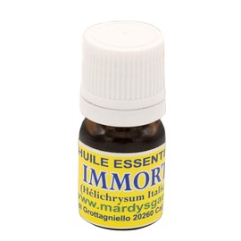 Organic Immortelle Essential Oil 3ml - Helichrysum Italicum - Made in Corsica - 100% Pure & Natural