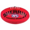 Sherrin AFL Super Soft Touch Football, Red, Size 3