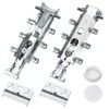 Favengo 2 Pcs Concealed Cabinet Hanger Universal Cupboard Wall Brackets