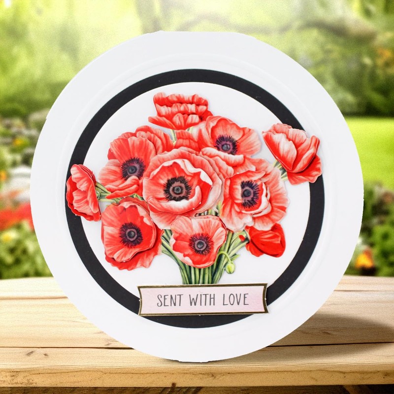 Katy Sue Die Cut Decoupage – Bumper Bouquets (Pack of