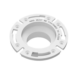 SEAFLO Universal Replacement RV Toilet 3" Floor Flange White