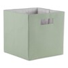 DII Collapsible Polyester Storage Cube, Solid, Lightweight and Durable, Small