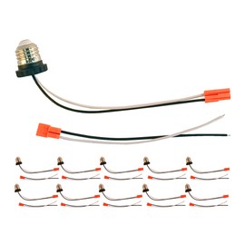 DEMASLED 10 Pack Pigtail Light Socket Extender for E26 E27 Bulb Adapter with 15.75 Inch Cable