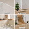 78.7'' Flexible Quarter Round Molding - Self Adhesive Corner Trim