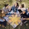 Marble Board Game,Wooden Board Game for 6-8 Players,Portable Design Marble