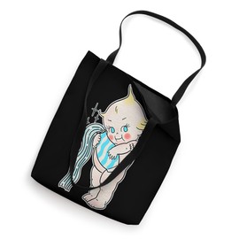 Kewpie Baby Aquarius Zodiac Venus Traditional Tattoo Flash Tote Bag