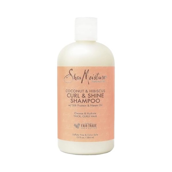 SheaMoisture SheaMoisture Curl and Shine Coconut Shampoo Coconut and Hibiscus