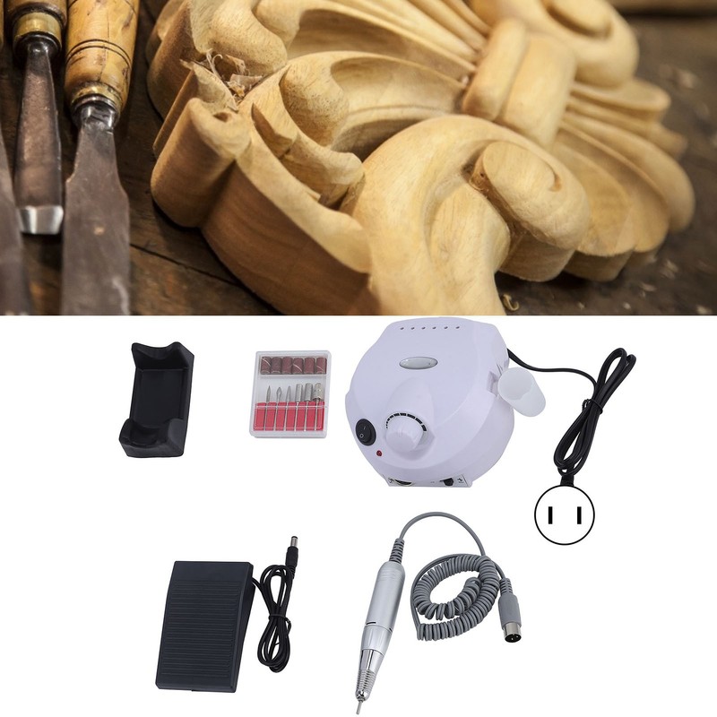 Toenail Sander Mechanical Clamping Technology Continuously Viable Foot Pedal Electric
