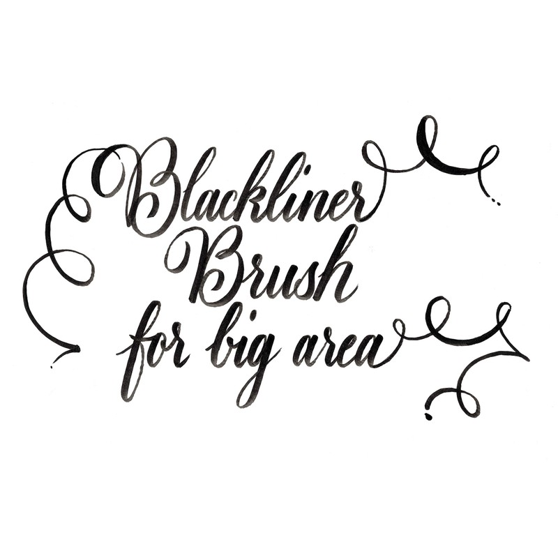 Molotow Blackliner Black Marker Brush - MO200486