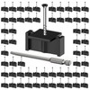 100PCS Hidden Fasteners Deck Fasteners for Installing Composite Deck Boards,