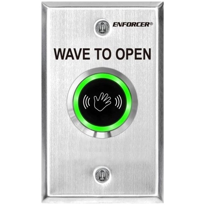 Seco-Larm Enforcer No Touch Request-to-Exit Plate, Outdoor (SD-9263-KSQ)
