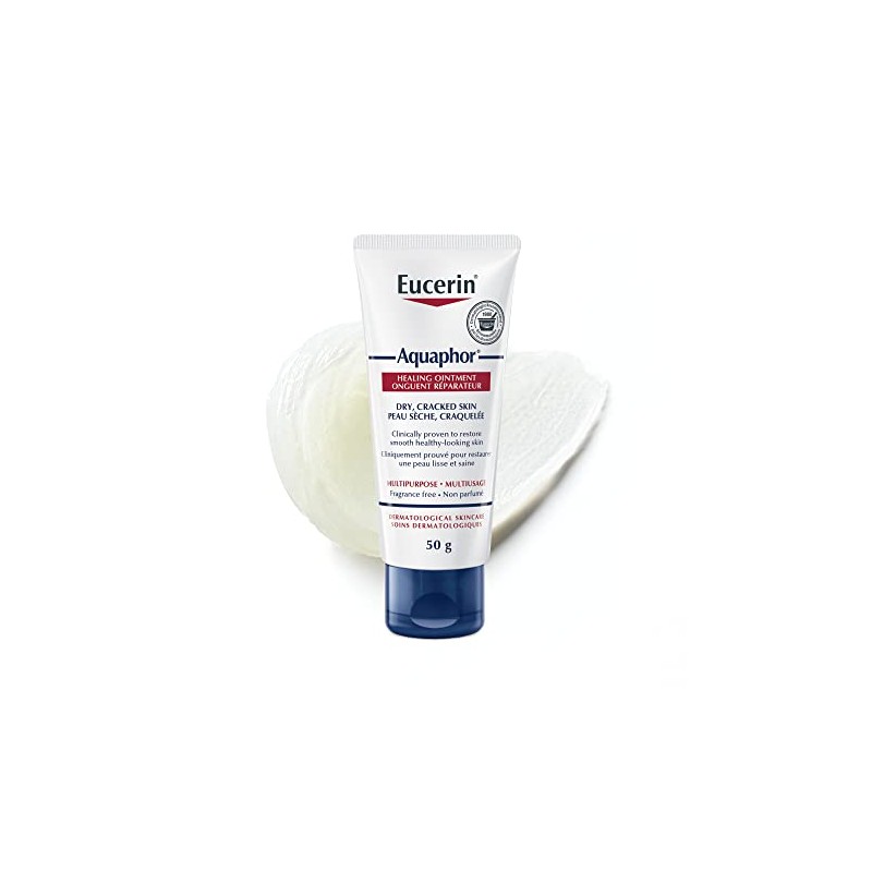 EUCERIN Aquaphor Multipurpose Healing Ointment for Extremely Dry, Cracked Skin