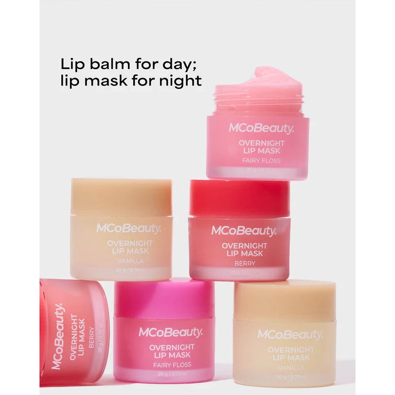 MCoBeauty Overnight Lip Mask 20g - Berry