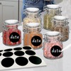 eispap 12Pcs 3.4oz Small Airtight Glass Spice Jars with Lids
