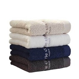 Marie Claire Herringbone Towel 3P set gray