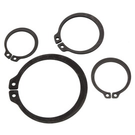 30mm External Circlips Retaining Rings Snap CirClip Phosphated (Pack of 2)